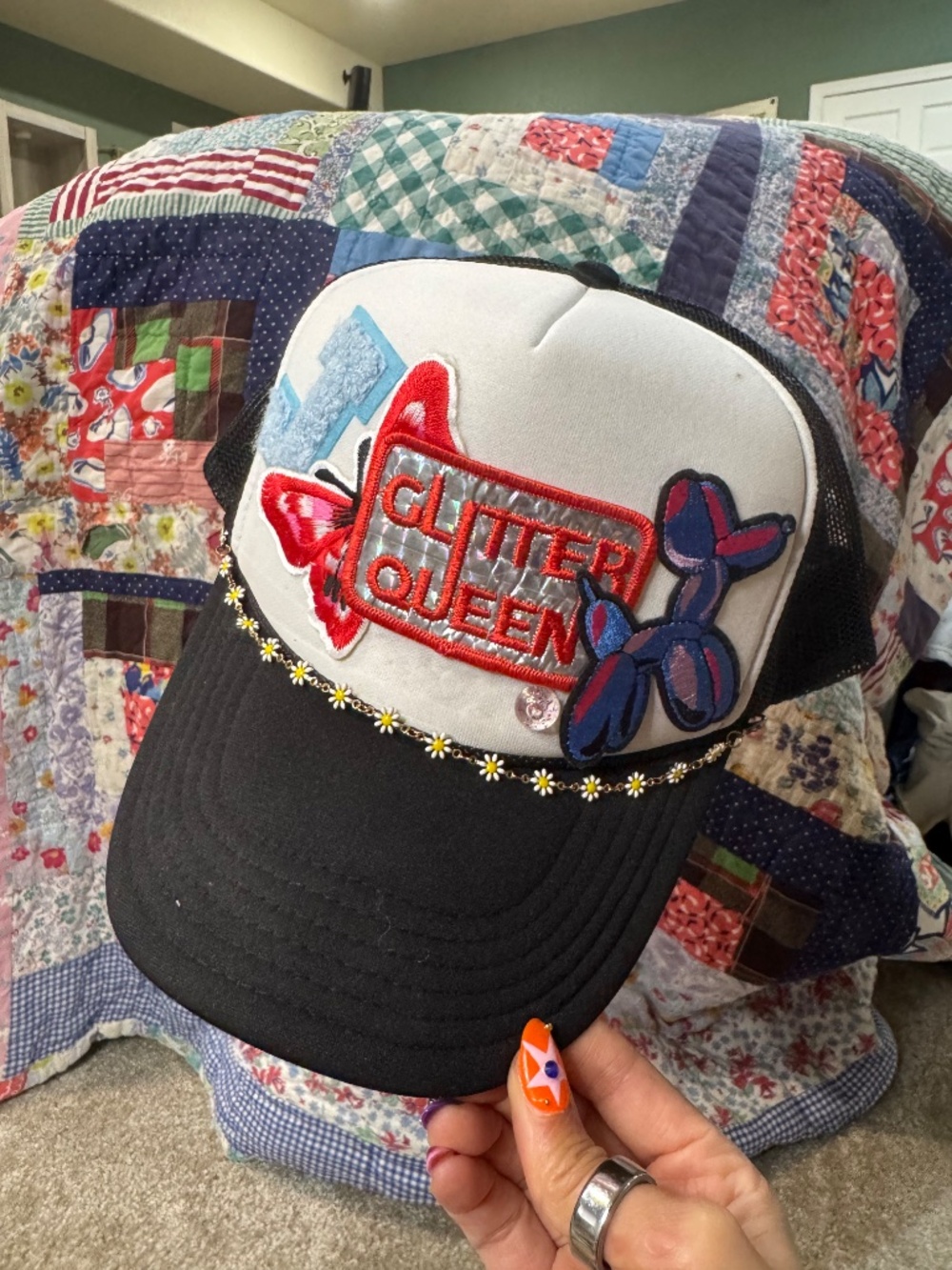 custom patched hat - Picture 6 of 6
